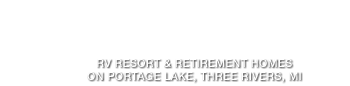 Klines Resort RV Resort and Retirement Homes on Portage Lake, Three Rivers, MI
